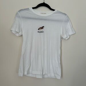 Urban Outfitters White Hawkward Tee